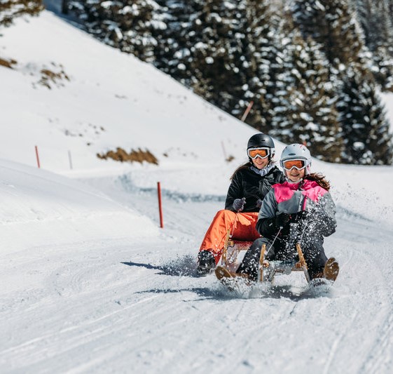 Winterurlaub und Rodeln in Vorarlberg
